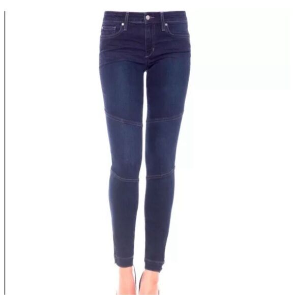 Joe's Jeans Denim - Joe's Jeans Dark Blue Raw Hem Marcie Flawless The Phoenix Ankle Jeans Size 28